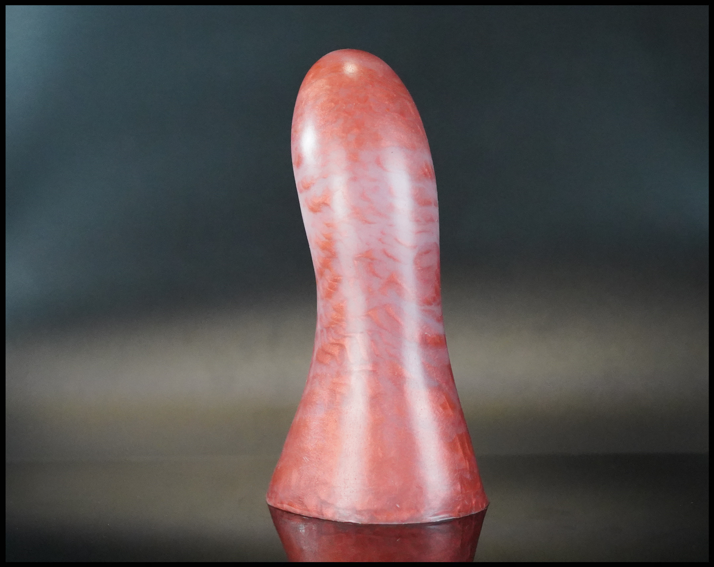 Anemone Variant 2 - Medium Red Nebula (Glow in the Dark) With Vac-U-Lock (Premade*)
