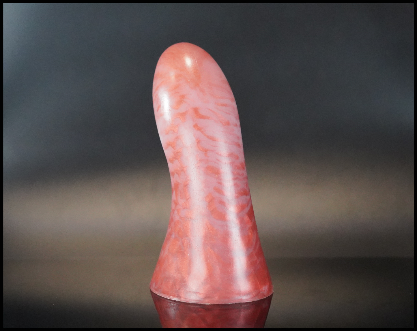 Anemone Variant 1 - Medium Red Nebula (Glow in the Dark) With Vac-U-Lock (Premade*)