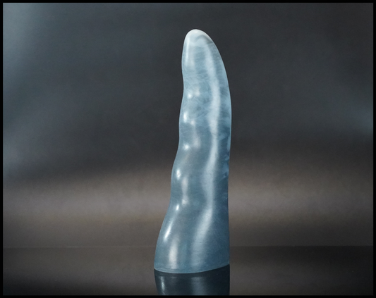 Wave Variant 1 - Medium Dark Nebula (Glow in the Dark) With Flat Base (Premade*)