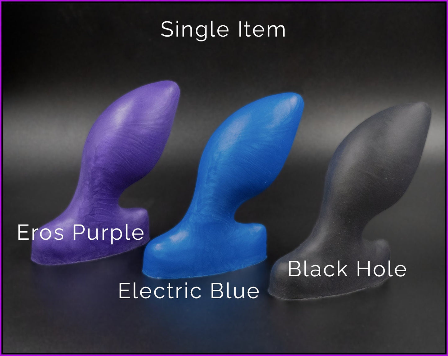 Flicker Variant 3 Advanced Platinum Cure Silicone Butt Plug
