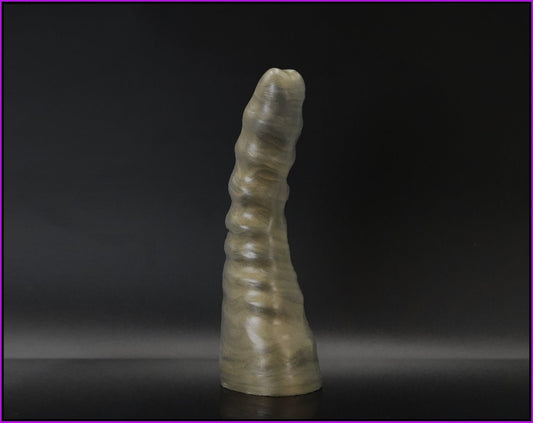 Exo V1 Platinum Cure Silicone Ribbed Dildo