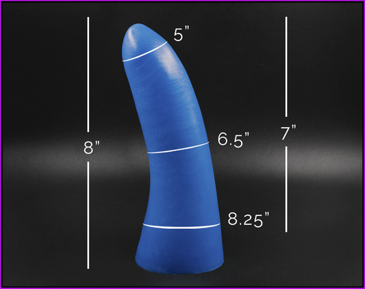 Mimic Variant 2 Intermediate Platinum Cure Silicone Dildo