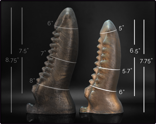 Ridgeback Kaiju Variant 1 Platinum Cure Silicone Dildo