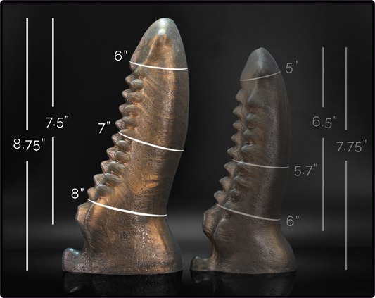 Ridgeback Kaiju Variant 2 Platinum Cure Silicone Dildo