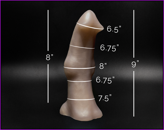 Vampyre Intermediate Platinum Cure Silicone Dildo
