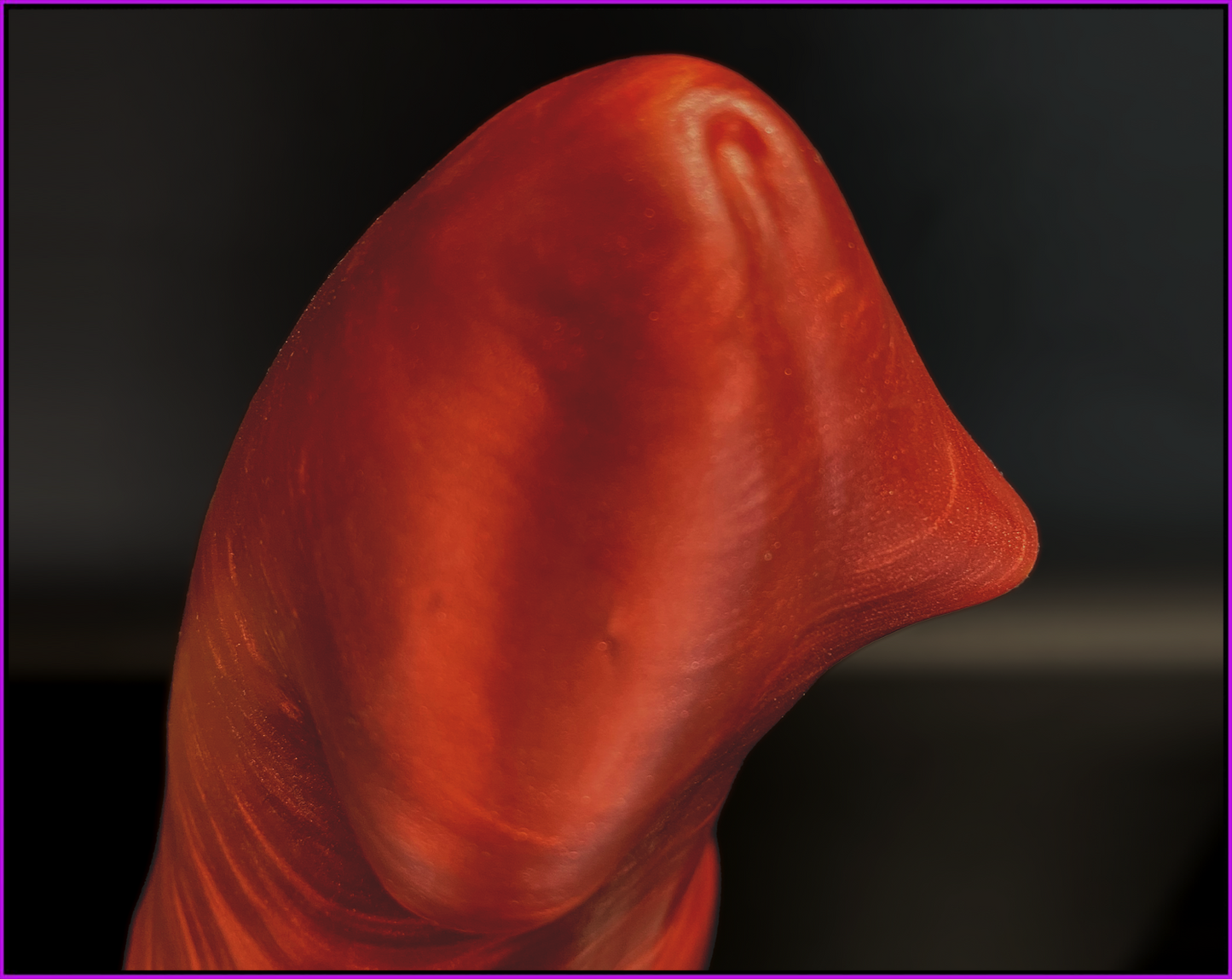 Vampyre Intermediate Platinum Cure Silicone Dildo