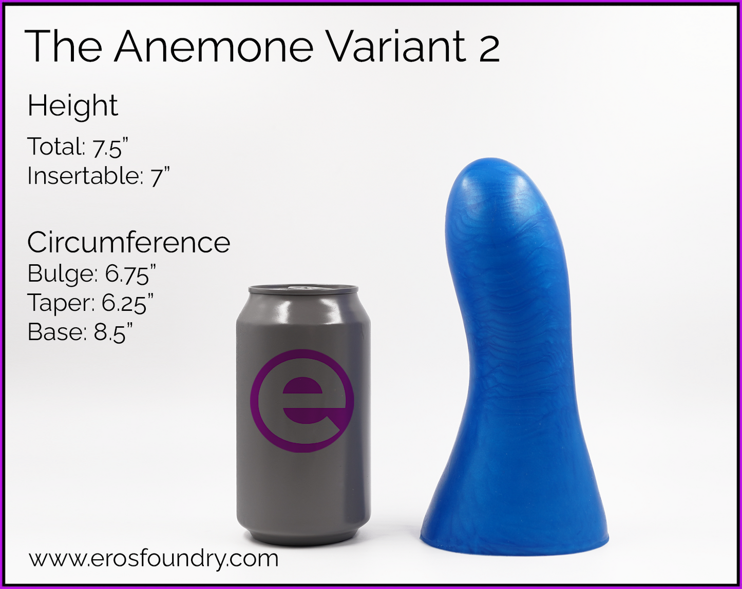 Anemone Variant 2 Platinum Cure Silicone Dildo