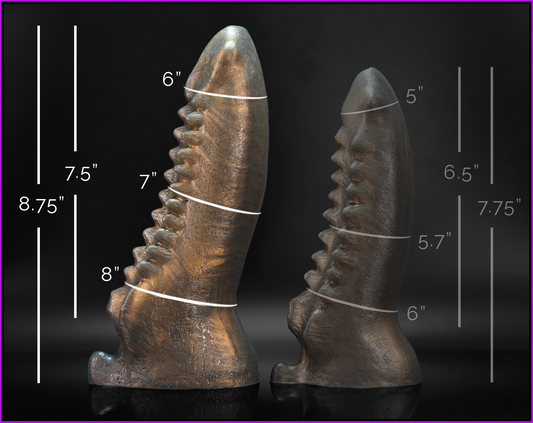 Ridgeback Kaiju Variant 2 Advanced Platinum Cure Silicone Dildo