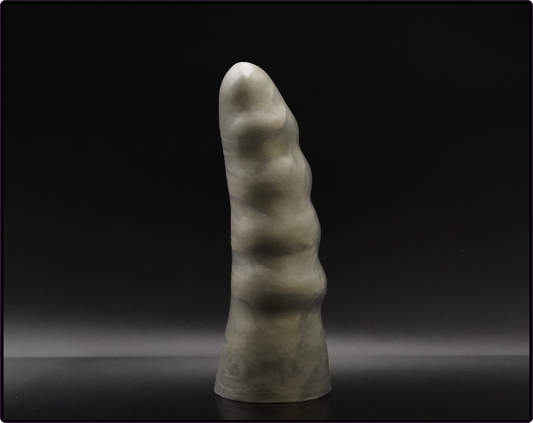 Exo V3 Platinum Cure Silicone Ribbed Dildo