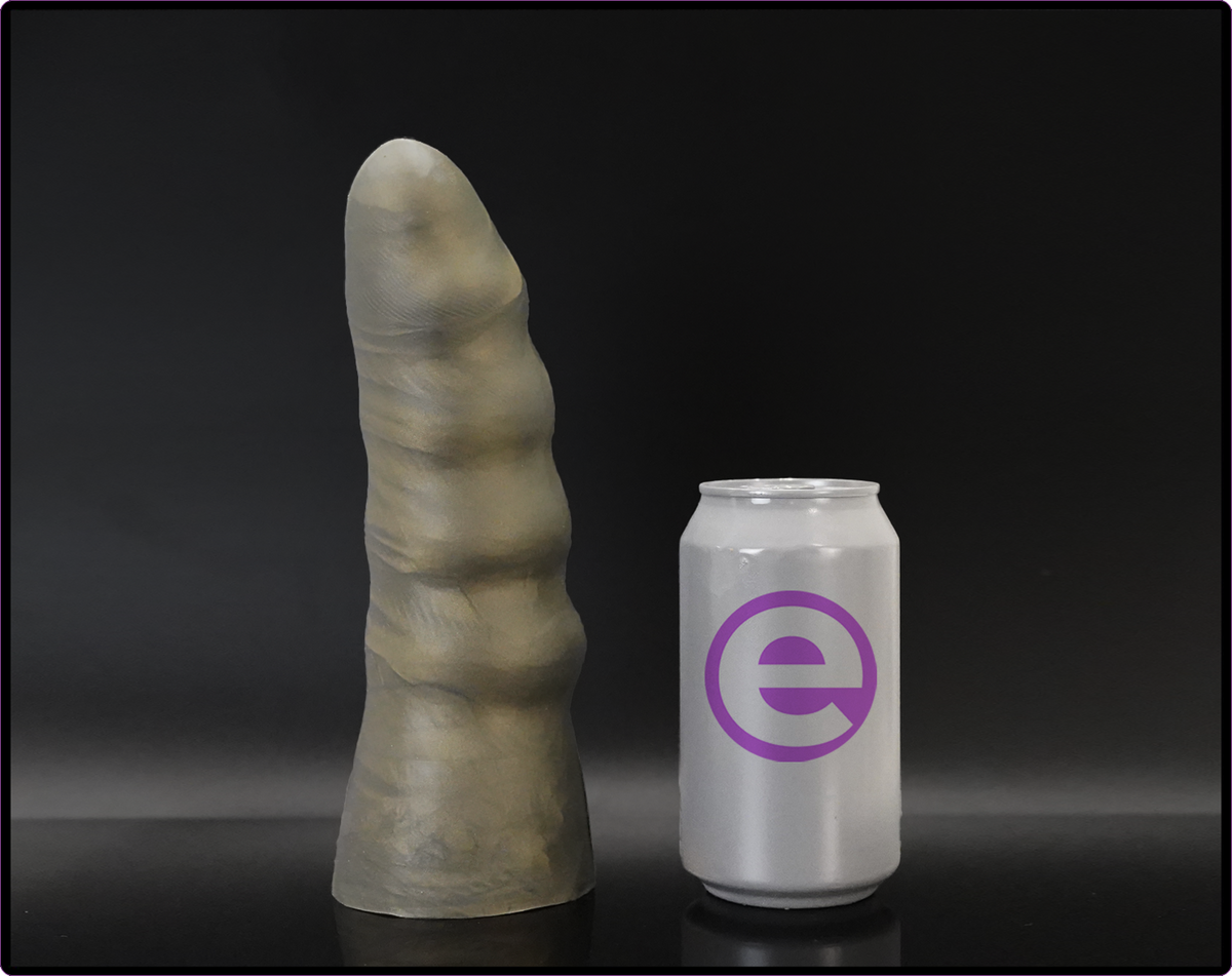 Exo V3 Platinum Cure Silicone Ribbed Dildo