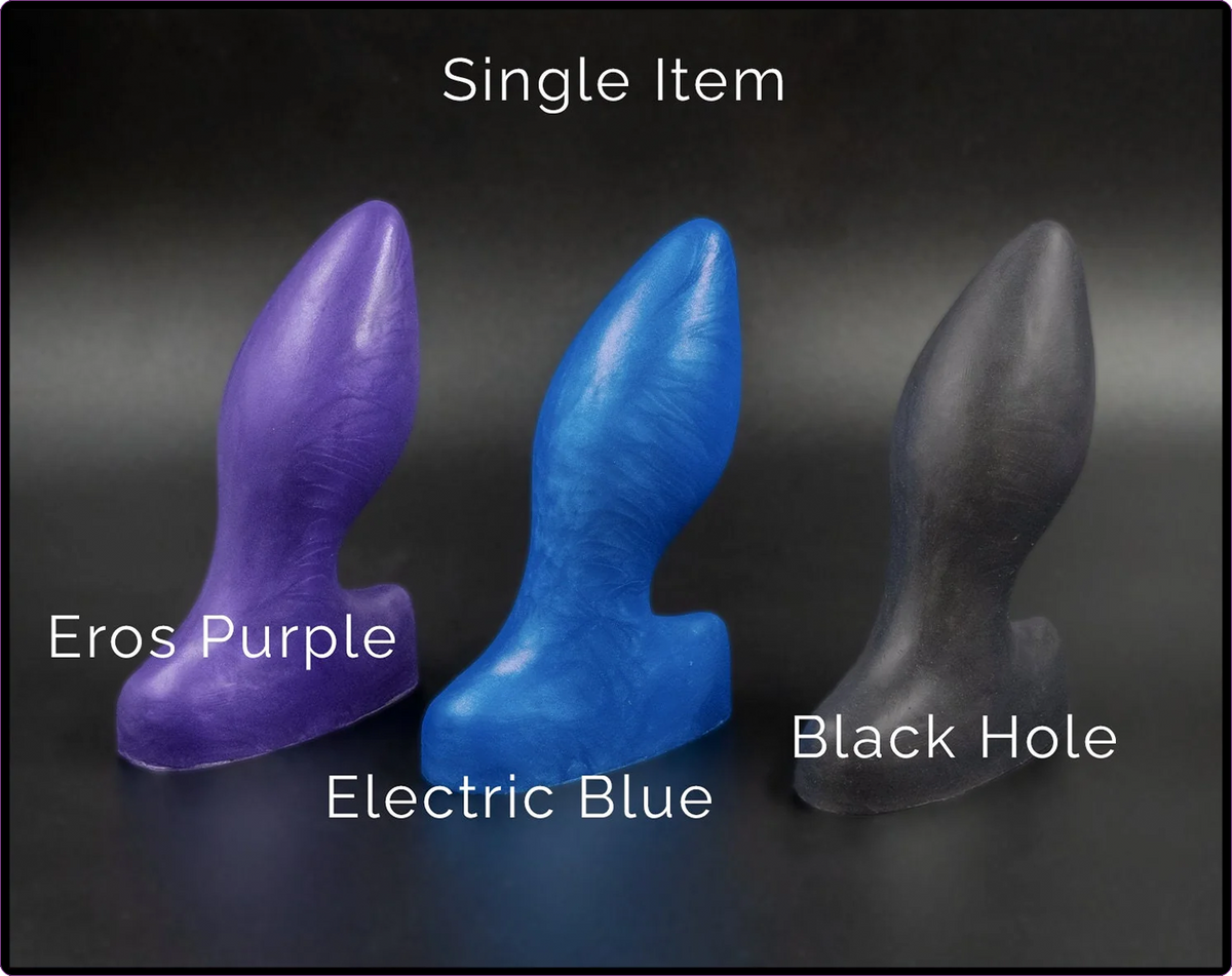 Flicker Variant 2 Beginner Platinum Cure Silicone Butt Plug