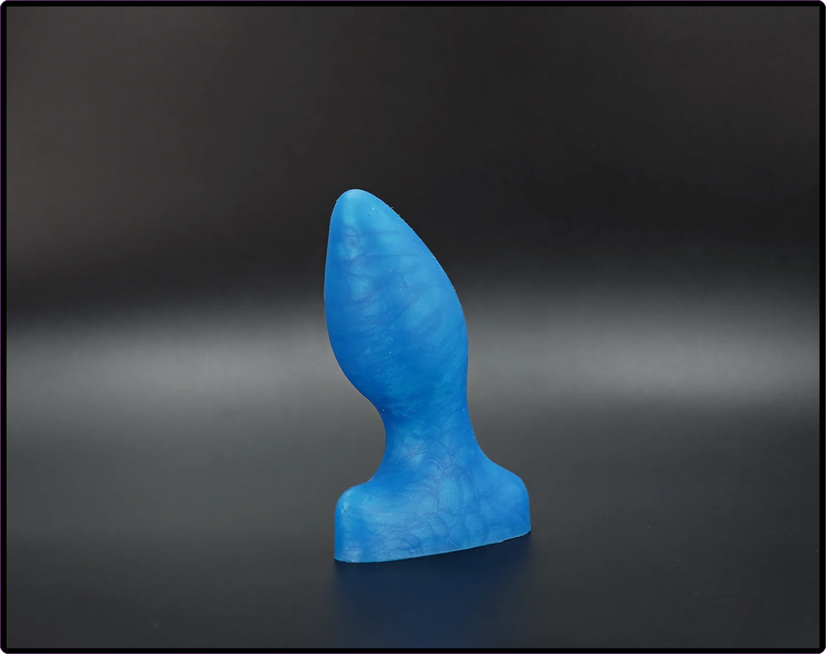 Flicker Variant 2 Beginner Platinum Cure Silicone Butt Plug