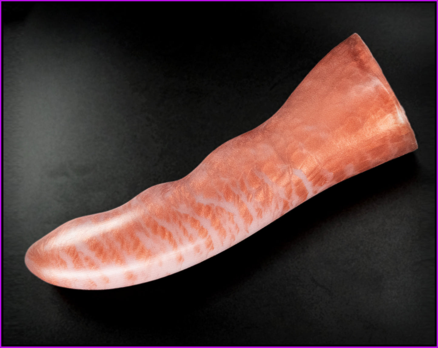 Wave Variant 2 Intermediate Platinum Cure Silicone Dildo