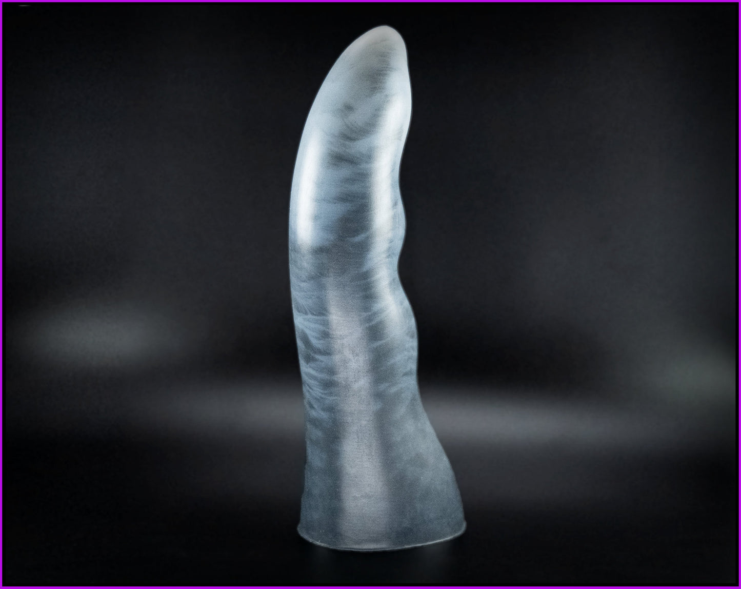 Wave Variant 2 Intermediate Platinum Cure Silicone Dildo