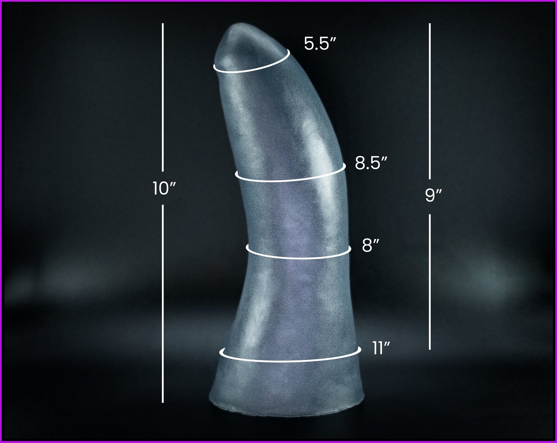 Proto Variant 2 Titan Platinum Cure Silicone Dildo - A Big and Tall Silicone Dildo