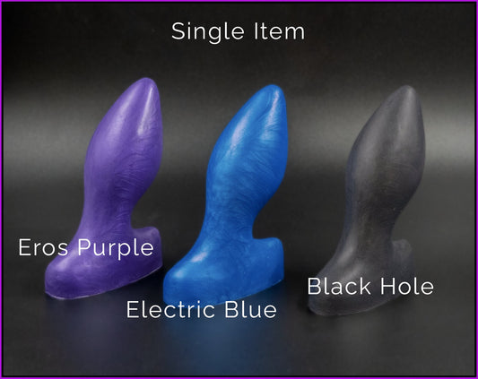 Flicker Variant 2 Beginner Platinum Cure Silicone Butt Plug