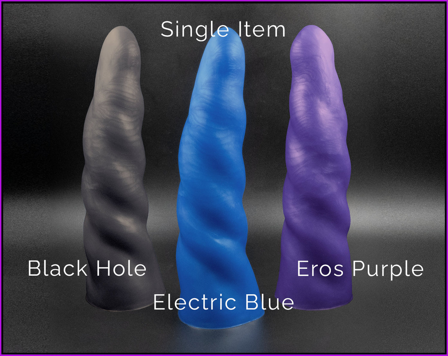 Slither Variant 1 Intermediate Platinum Cure Silicone Dildo