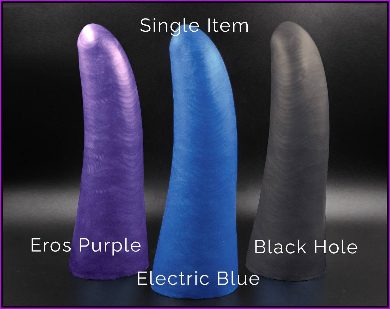 Mimic Variant 4 Titan Platinum Cure Silicone Dildo - A Big and Tall Silicone Dildo