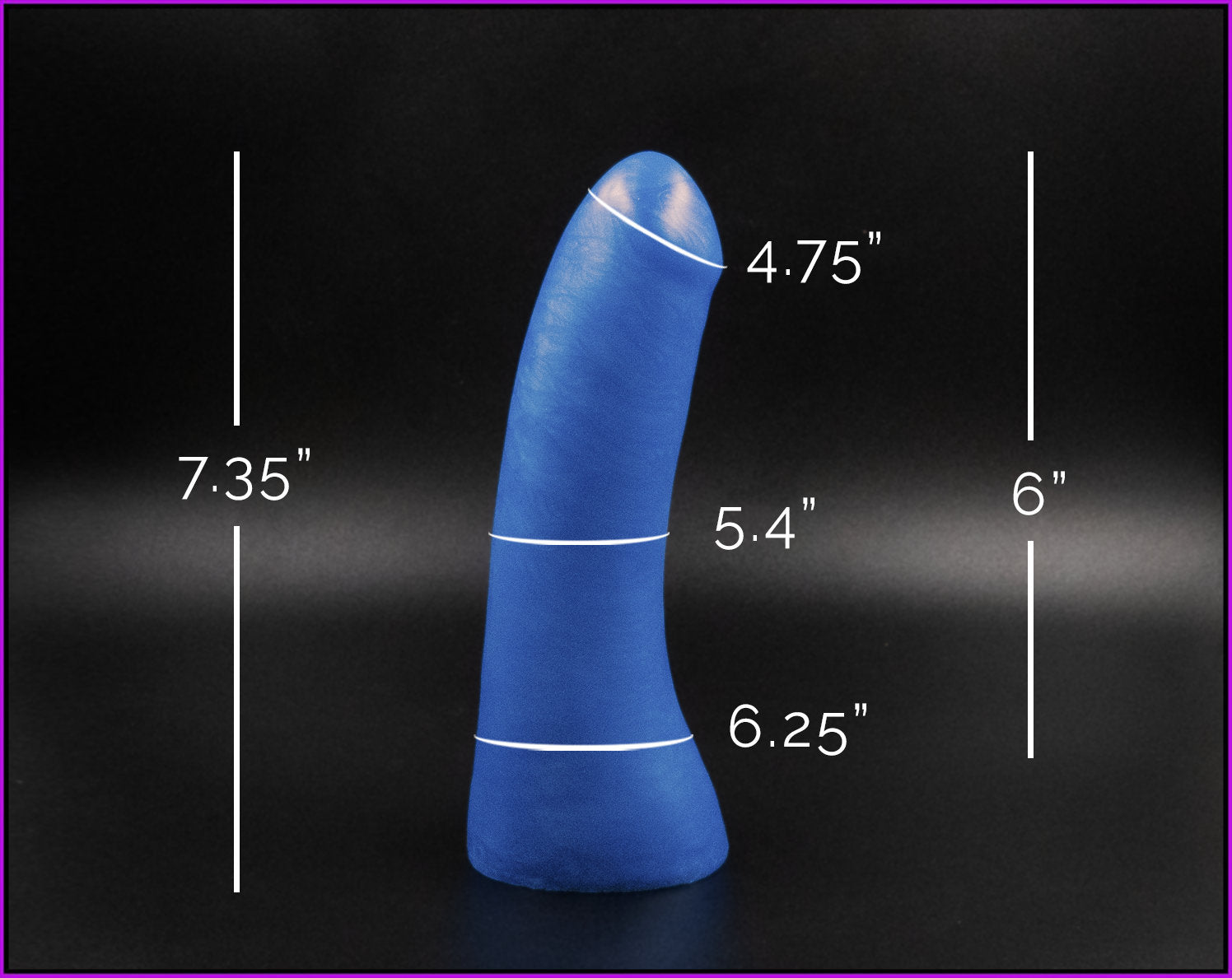 Mimic Variant 1 Beginner Platinum Cure Silicone Dildo