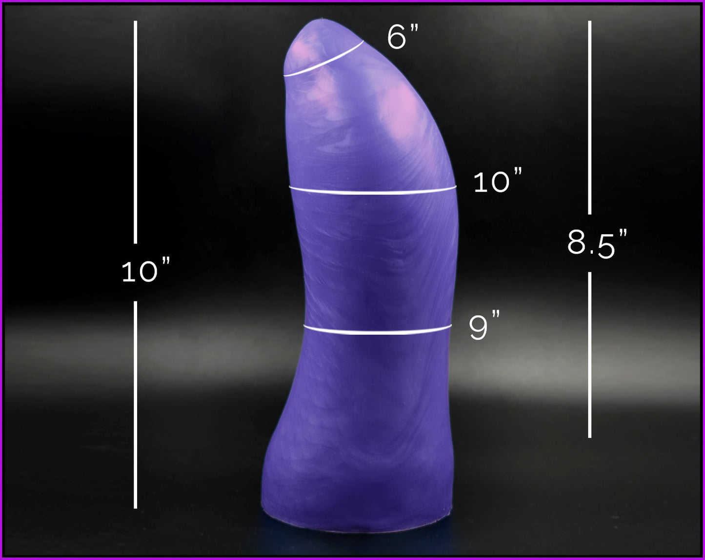 Proto Variant 3 Titan Platinum Cure Silicone Dildo - A Big, Thick, and Tall Silicone Dildo