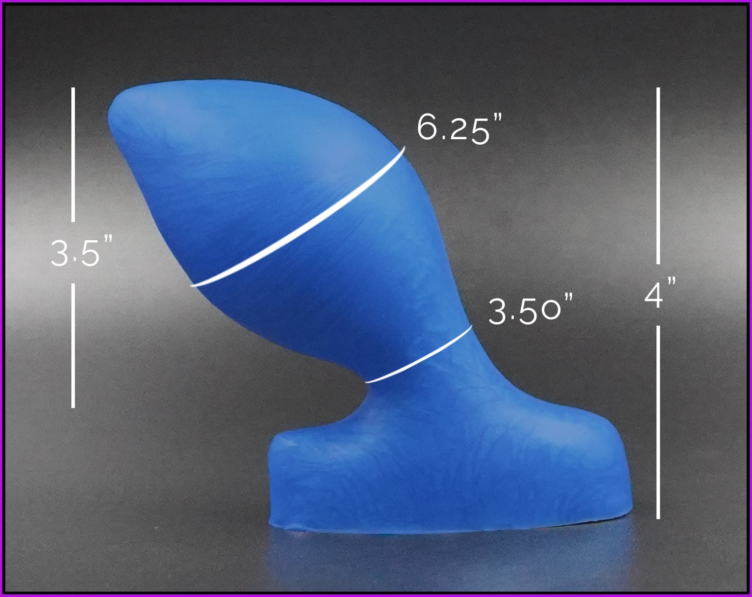 Flicker Variant 4 Advanced Platinum Cure Silicone Butt Plug