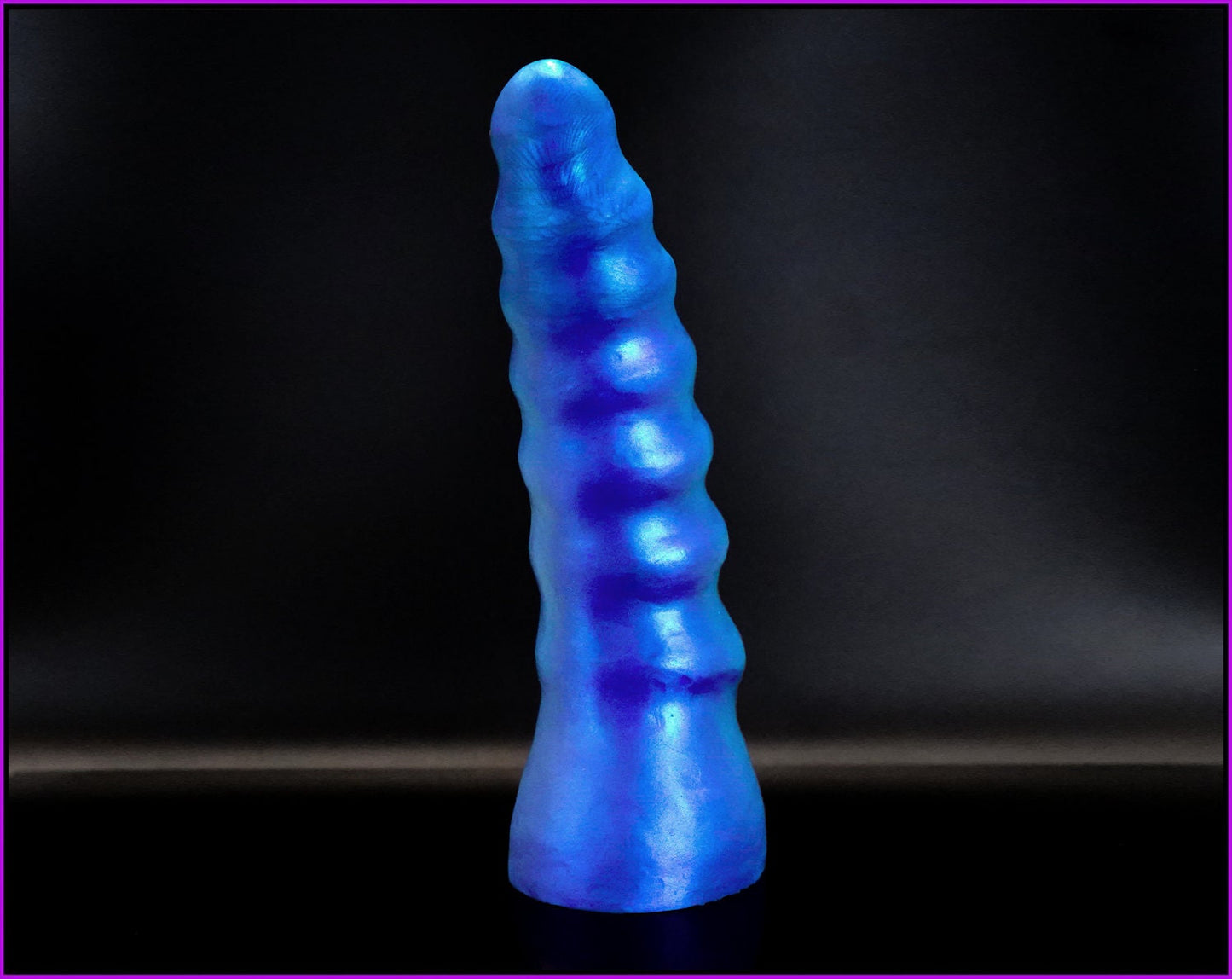 Exo V4 Titan Platinum Cure Silicone Advanced Ribbed Dildo