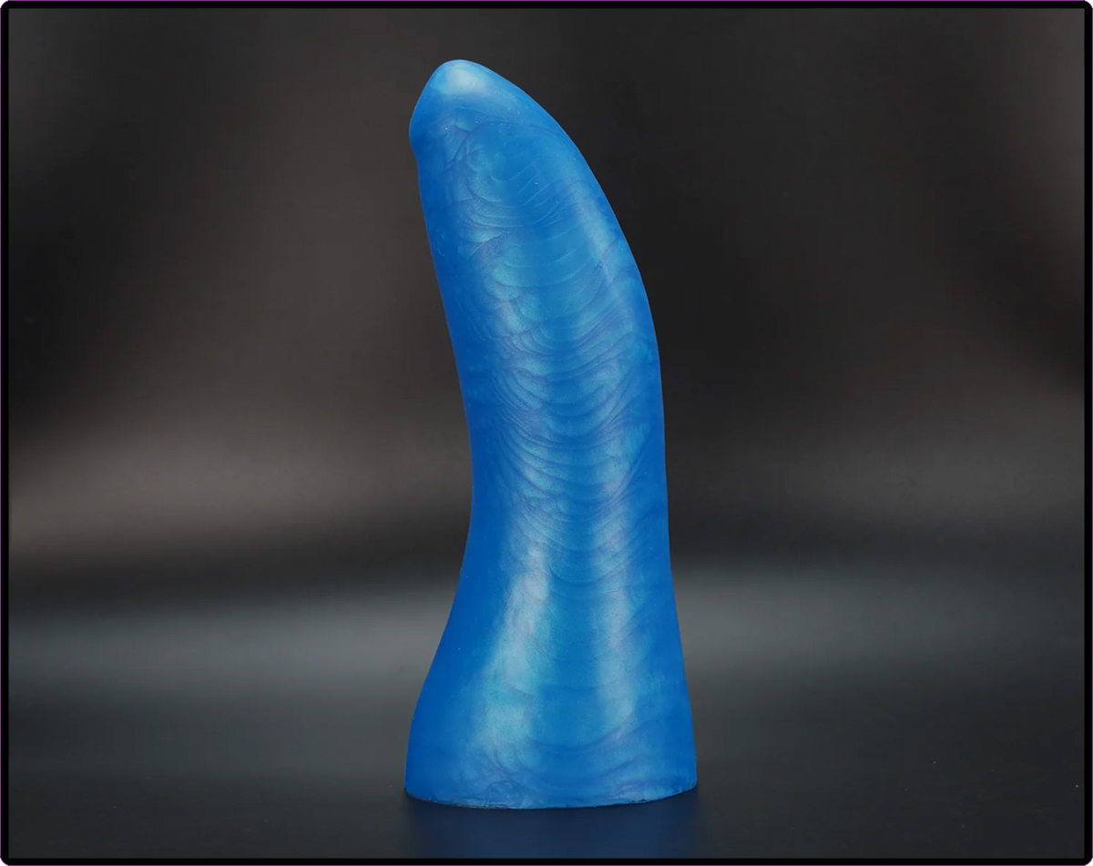 Proto Variant 2 Titan - The Large and Long Platinum Cure Silicone Dildo