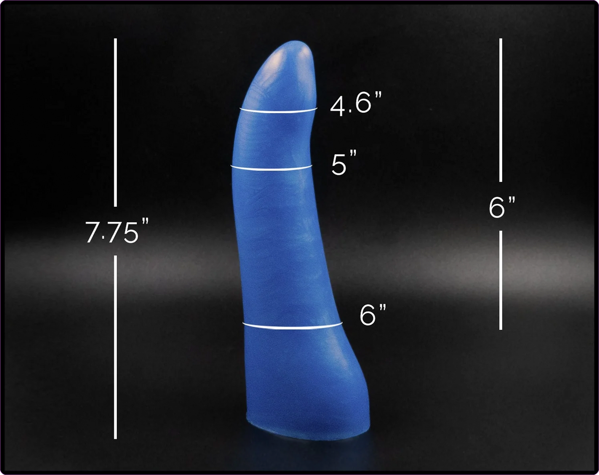 Quiver Variant 1 - The Beginner-Friendly Platinum Cure Silicone Dildo