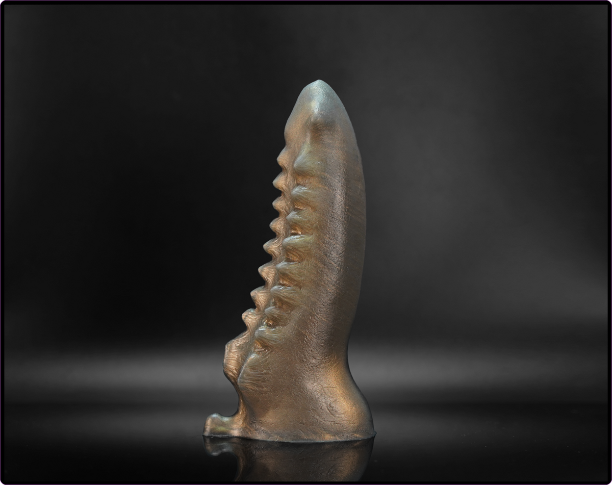 Ridgeback Kaiju Variant 1 Platinum Cure Silicone Dildo