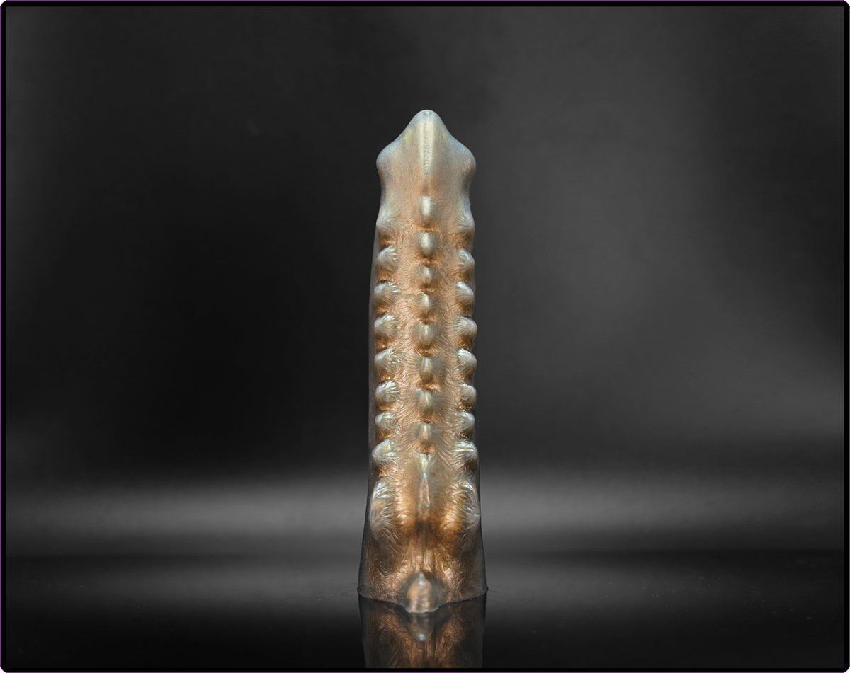Ridgeback Kaiju Variant 1 Platinum Cure Silicone Dildo