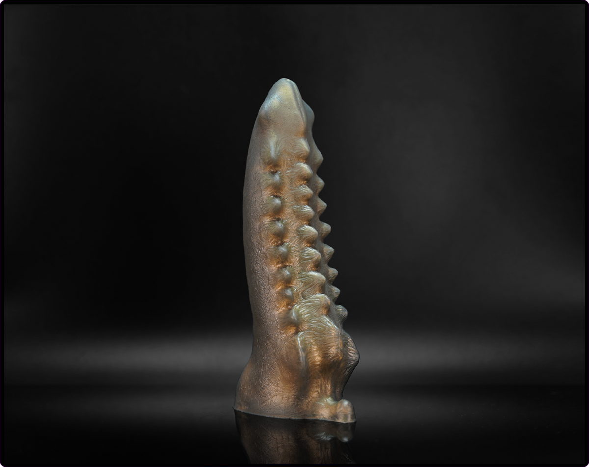 Ridgeback Kaiju Variant 1 Platinum Cure Silicone Dildo