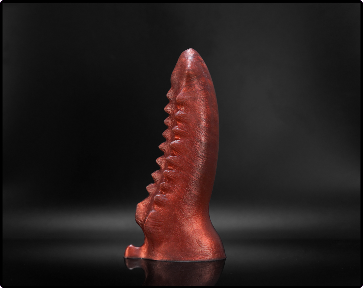 Ridgeback Kaiju Variant 1 Platinum Cure Silicone Dildo