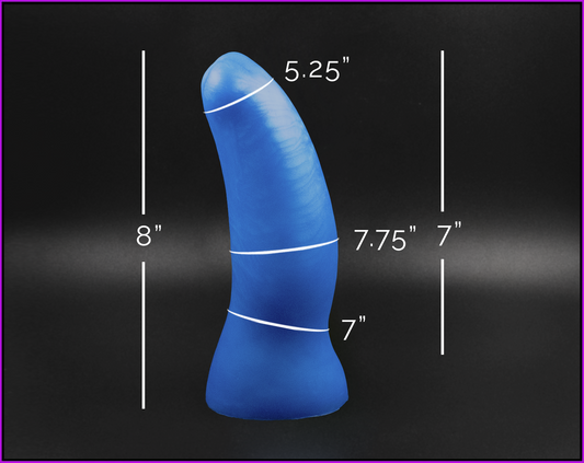 Slide Variant 1 Intermediate Platinum Cure Silicone Dildo