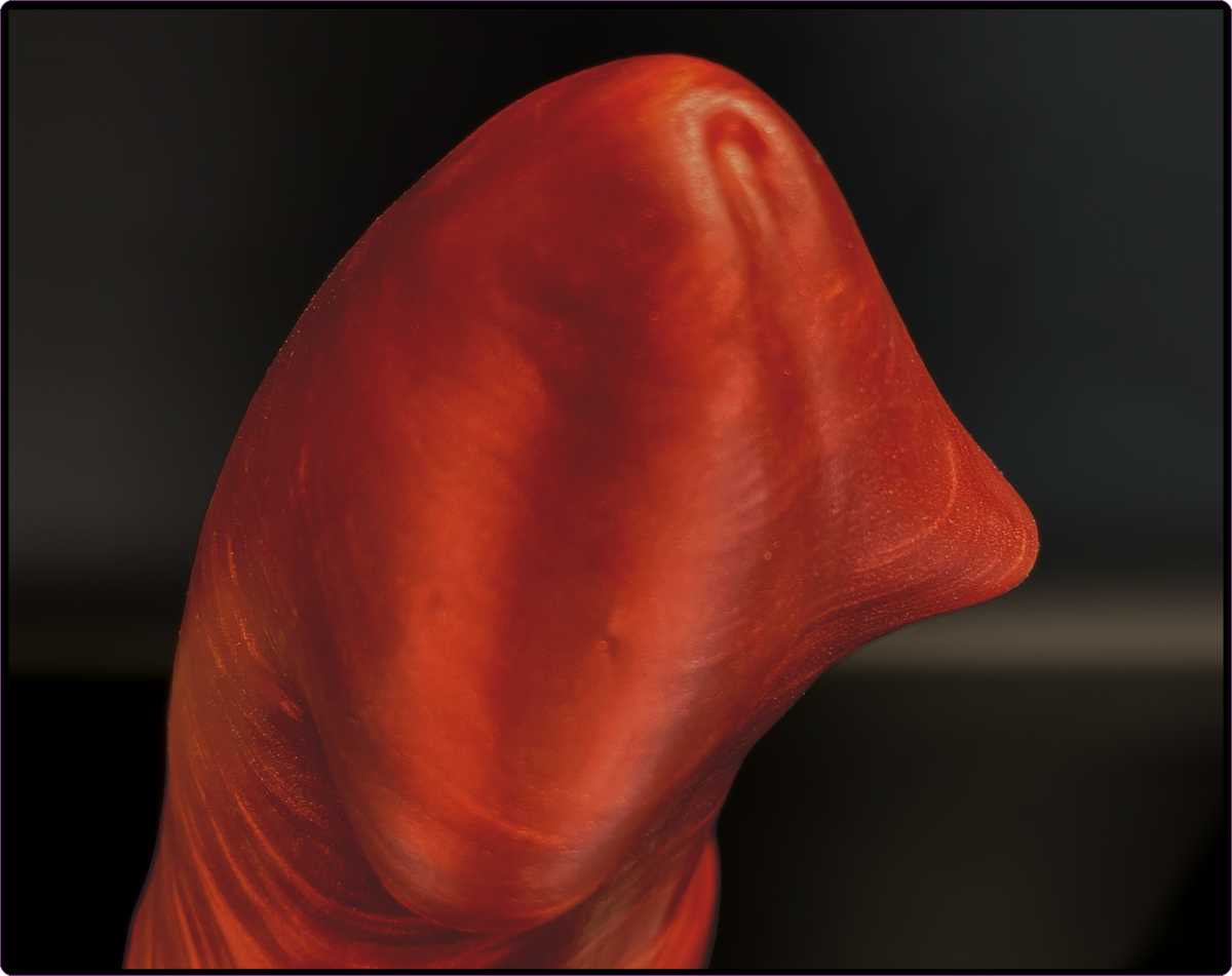 Vampyre Intermediate Platinum Cure Silicone Dildo