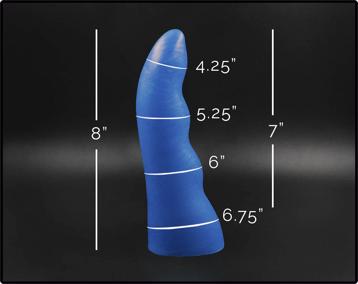 Wave Variant 1 Beginner Platinum Cure Silicone Dildo