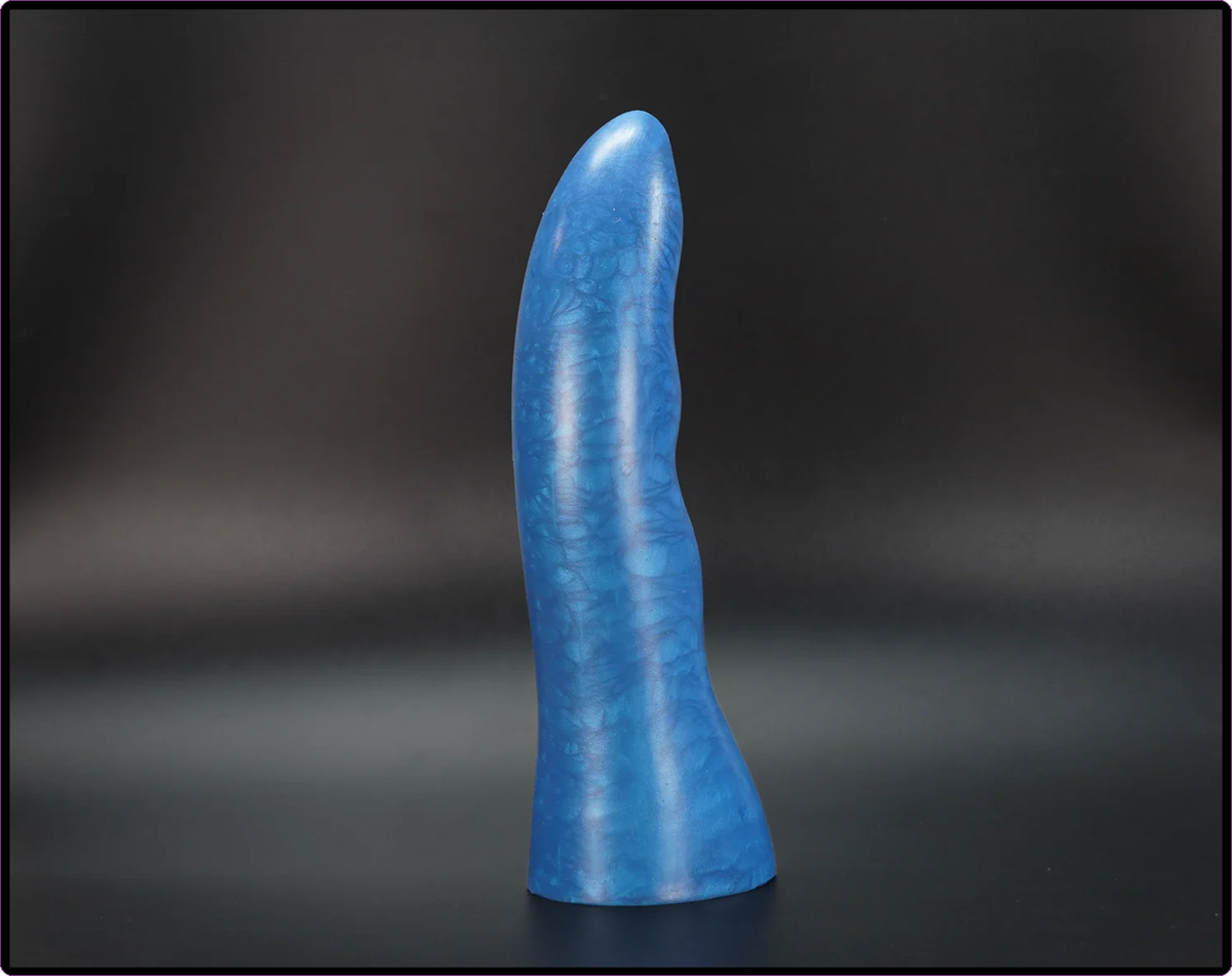 Wave Variant 2 Intermediate Platinum Cure Silicone Dildo