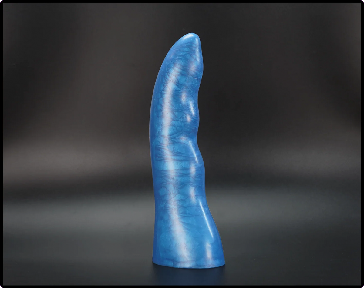 Wave Variant 2 Intermediate Platinum Cure Silicone Dildo