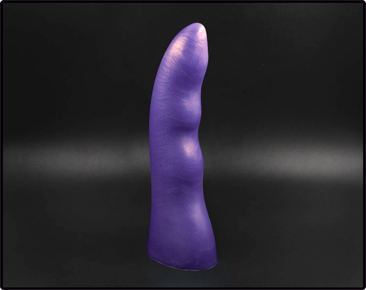 Wave Variant 2 Intermediate Platinum Cure Silicone Dildo