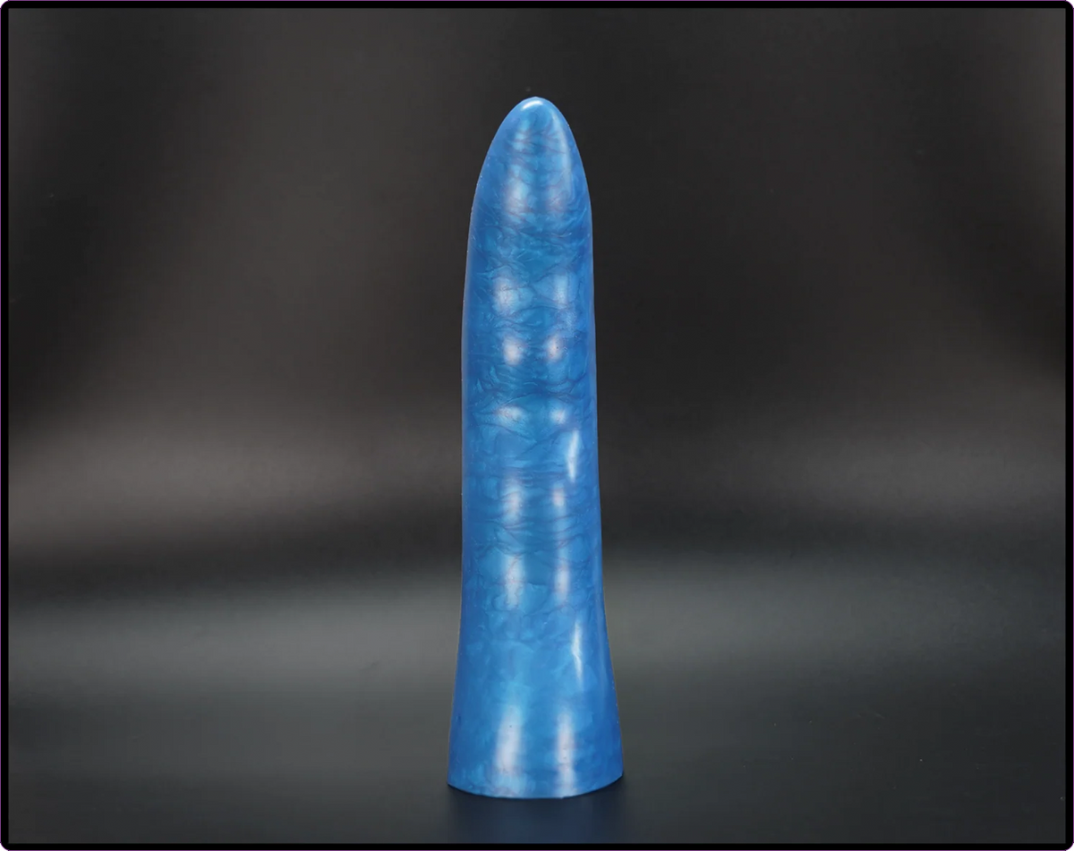 Wave Variant 2 Intermediate Platinum Cure Silicone Dildo